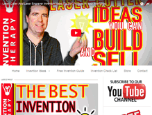 Tablet Screenshot of inventiontherapy.com